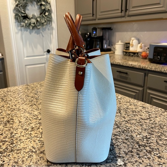 New Dooney & Bourke Large Barlow Lizard embossed leather - Picture 5 of 16